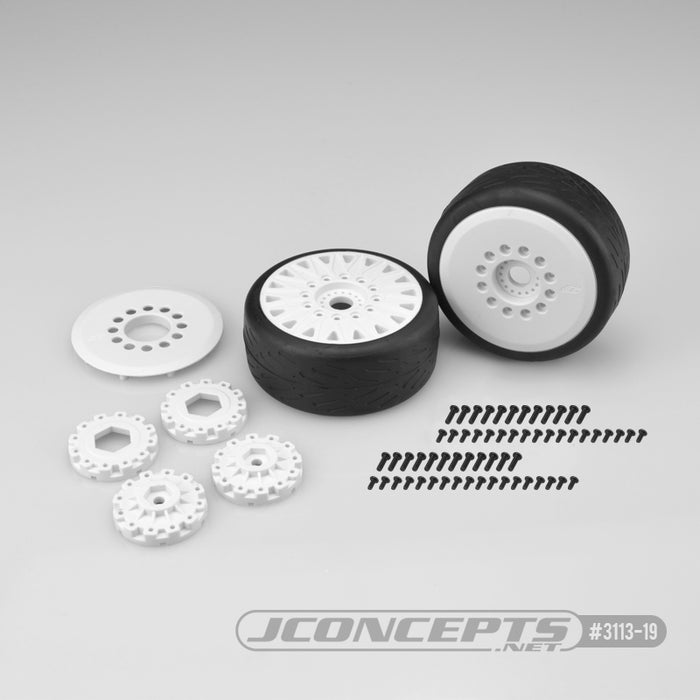 Jconcepts JCO311319 Speed Fangs-platinum compound/belted/MTD (White)