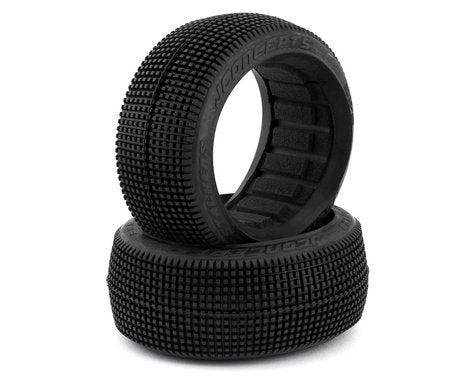 JConcepts Stalkers 1/8 Buggy Tire (2) Red2 - Long Wear