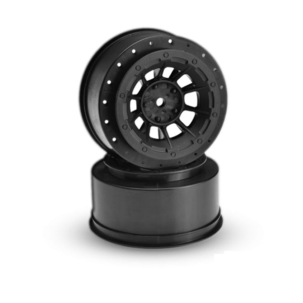Jconcepts JCO3351B Rear Hazard Wheel, Black (2) : Slash