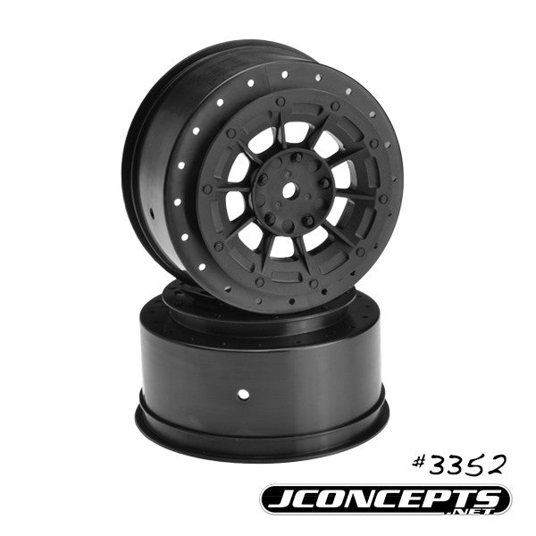 Jconcepts JCO3352B Hazard Wheel, Black:Losi SCTE,SCTN,22SCT