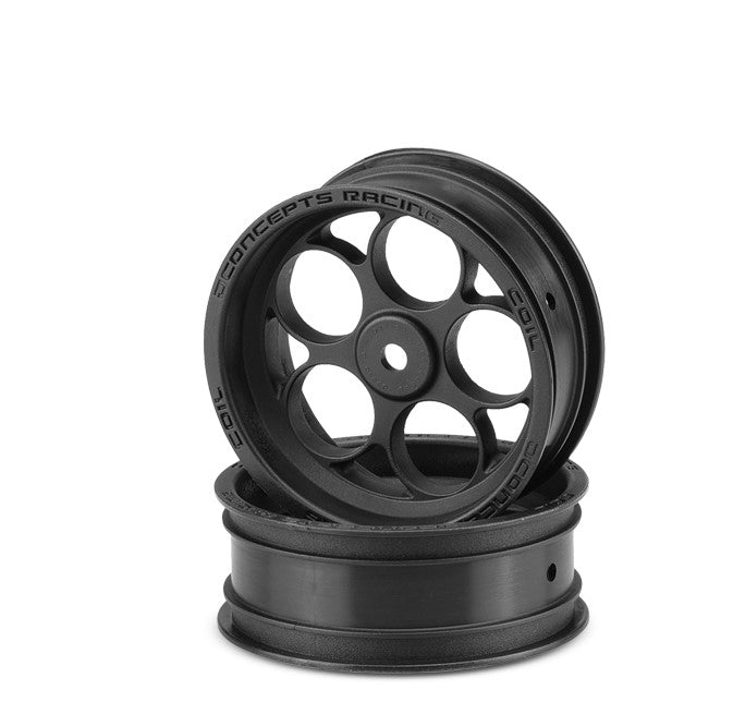 Jconcepts JCO3407B Coil 2.2 Front Wheel, Black (2): Slash/Bandit/DR10