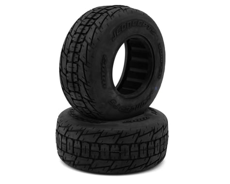 JConcepts JCO404303 Swiper SCT & 1/8th Dirt Oval Rear Tires (2) (Aqua A2) Fits (JCO3421) Wheels