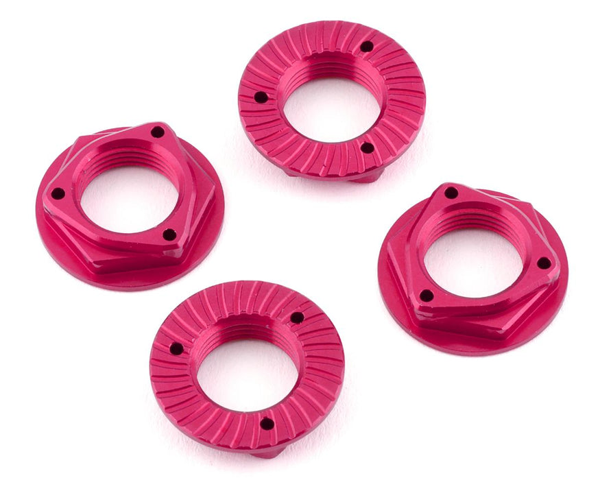 J&T Bearing Co. JTBJT10738PK 17mm Wheel Nuts (Pink) (4)