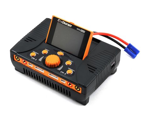 iCharger 406DUO Lilo/LiPo/Life/NiMH/NiCD DC Battery Charger (6S/40A/1400W)