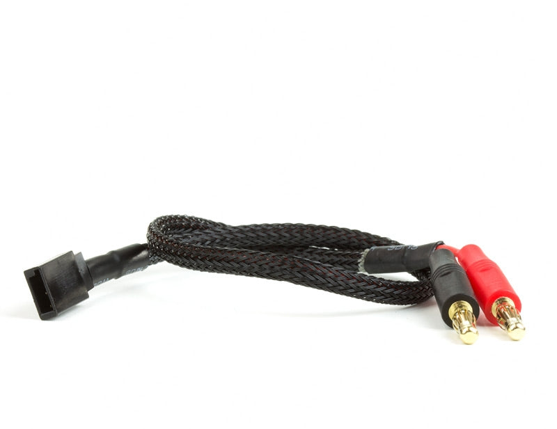 Receiver Charge Lead 4mm Bullent to Female Futaba