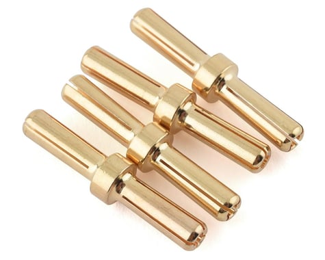 4mm Gold Serial Bullet Connectors (4)