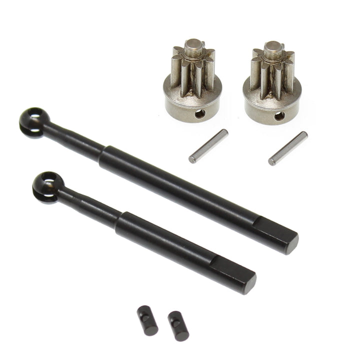 Heavy Duty Front Portal CVA Input Gears with Pins and CVA Shafts with Couplers(1set)
