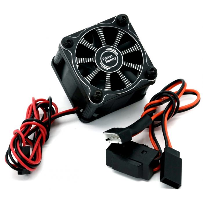 Powerhobby Twister Castle MONSTER X 8S ESC High Speed Aluminum Cooling Fan Black