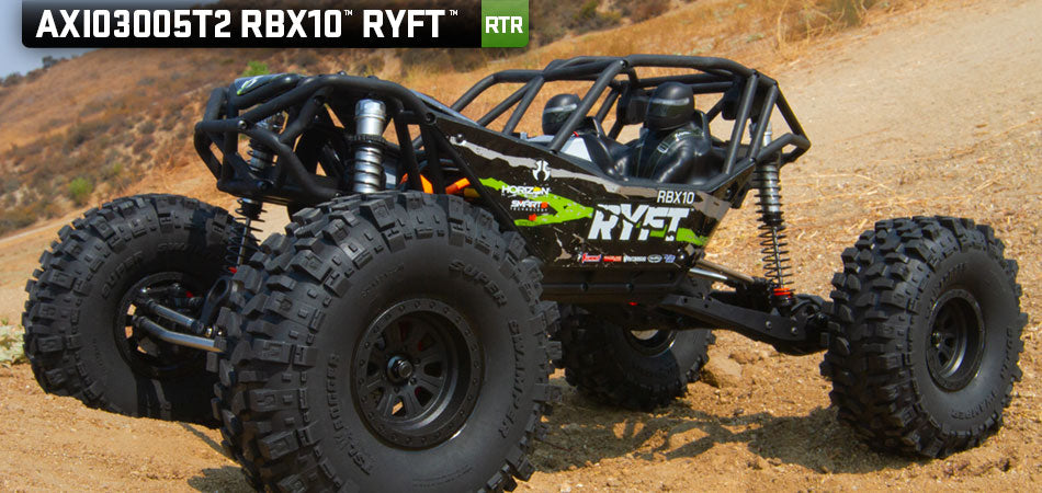 AXIAL AXI03005T2 RBX10 Ryft 1/10th 4wd RTR Black