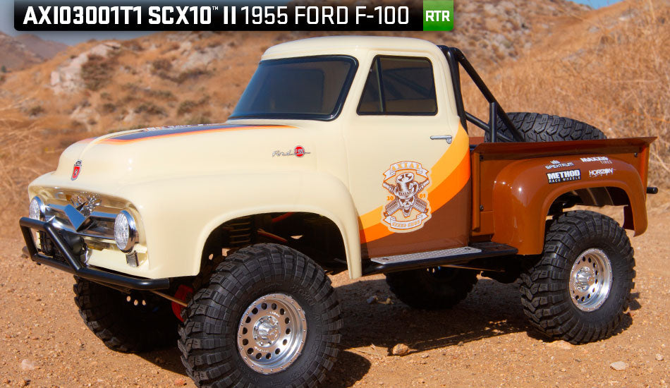 SCX10 II 1955 Ford 1/10th 4wd RTR Brown