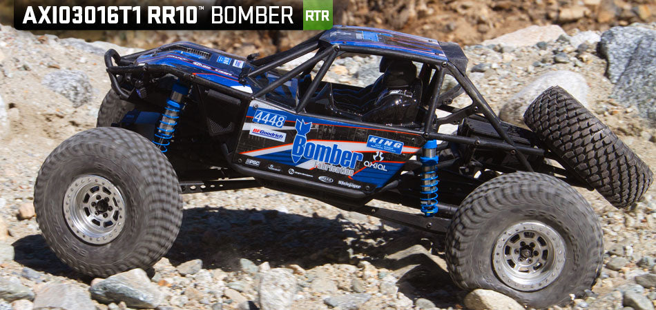 AXI03016T1 RR10 Bomber 1/10th 4wd RTR Blue