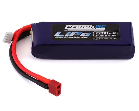 ProTek RC PTK5150 3S 35C Supreme Power LiPo Battery (11.1V/2200mAh) (Engine Heater) w/T-Style Connector
