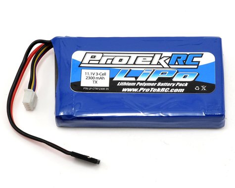 Protek PTK5172 LiPo 3PK/M11 Transmitter Battery Pack (11.1V/2300mAh)