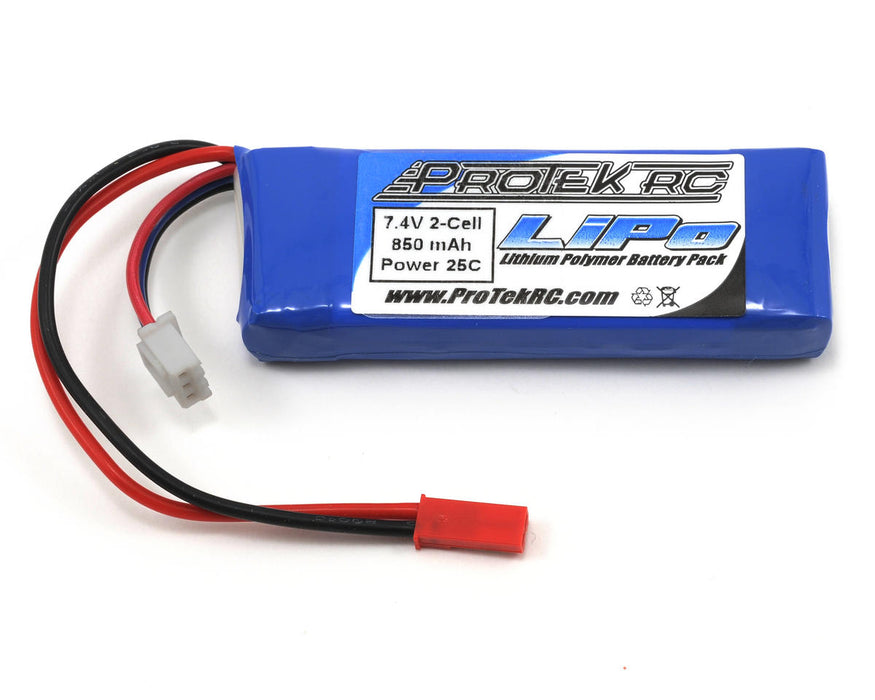 Protek RC PTK5178 2S "Supreme Power" LiPo 25C Battery (7.4V/850mAh) w/JST Connector