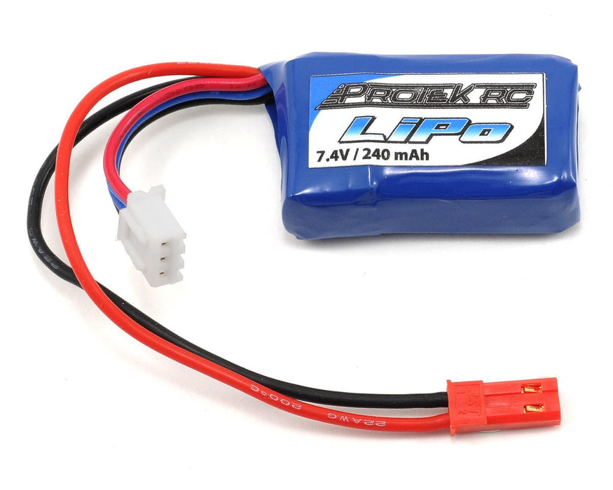 ProTek RC PTK5185 2S High Power 30C Micro LiPo Battery (7.4V/240mAh) w/JST Connector