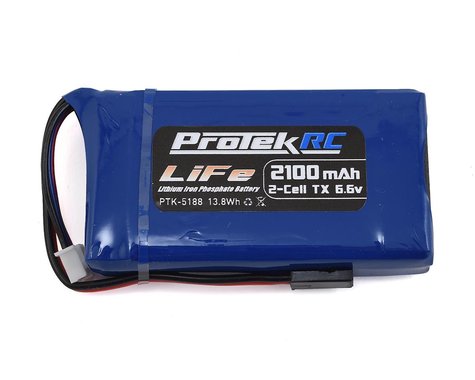 Protek PTK5188 ProTek RC LiFe 4PK/4PX/4PV/4PM Transmitter Battery Pack 6.6V 2100mAh