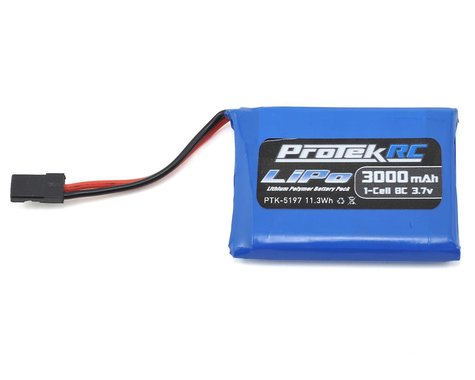 Protek PTK5197 ProTek RC 1S LiPo Transmitter Battery Pack (3.7V/3000mAh) (Sanwa MT-44)