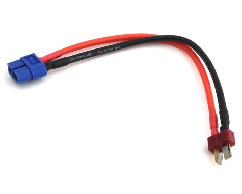 ProTek RC Heavy Duty T-Style Ultra Plug Charge Lead Adapter (Male T-Style to Female XT60)