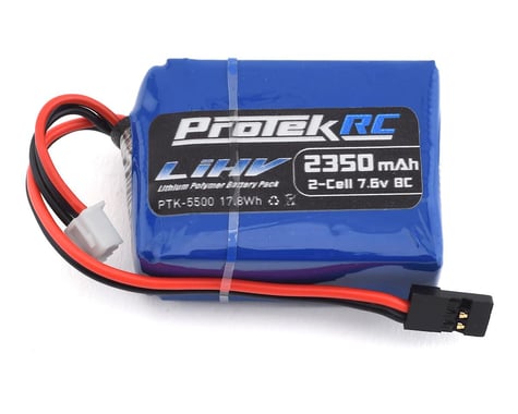 Protek PTK5500 HV LiPo Receiver Battery Pack HB TLR 8IGHT 7.6V 2350mAh (w/Balancer Plug)