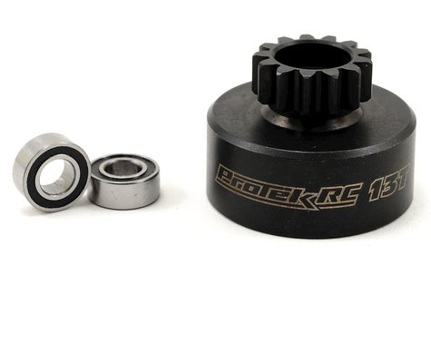 Protek PTK7000 Hardened Clutch Bell w/Bearings 13T Kyosho AE RC8 Style