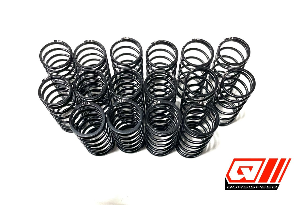 Quasi Speed - Small Bore Rated Shock Springs In Pairs (1.35 length) - Size #22