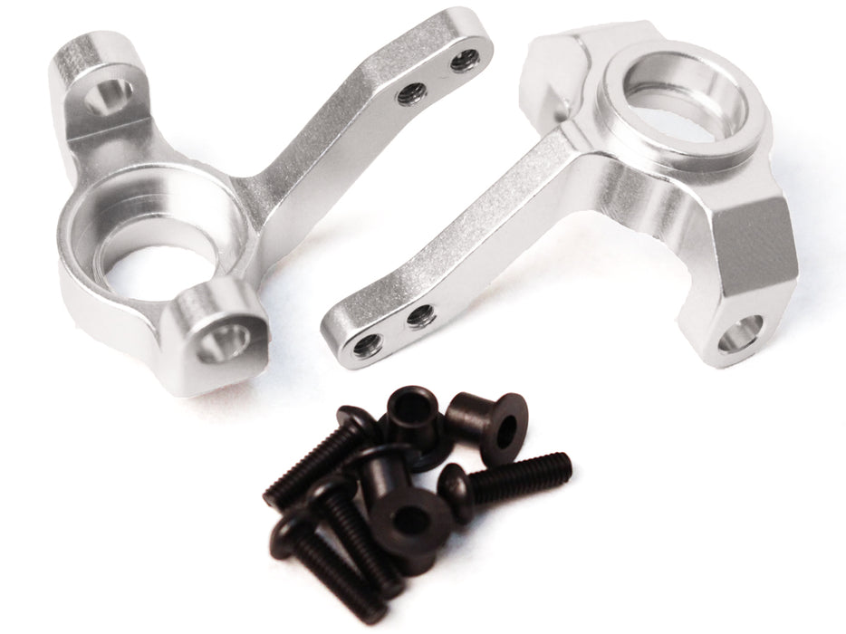 SCX10 Aluminum Steering Knuckle Set, Silver