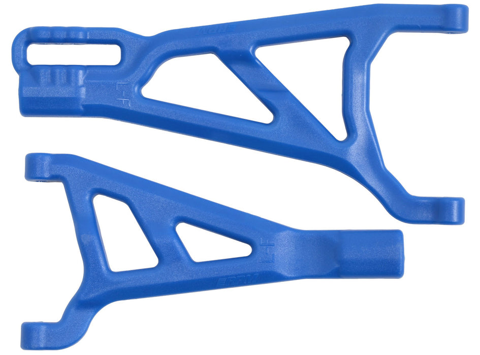 Blue Front Left A-arms for the Traxxas Summit Revo