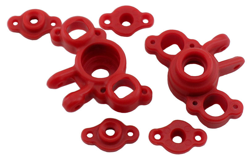 Axle Carriers, Red: 1/16 EVR/SLH