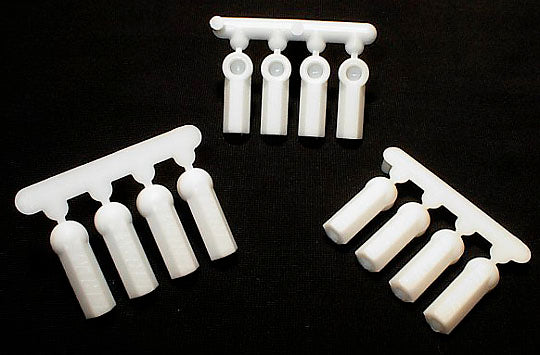 4-40 HD Rod Ends,Wht:LOS,ASC