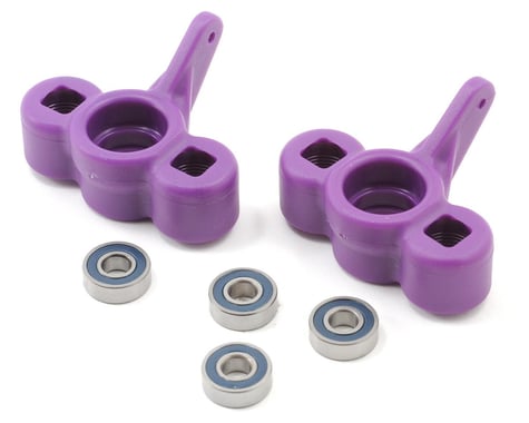 RPM RPM80038 Steering Knuckles w/Oversize Ball Bearings (Purple) (2)