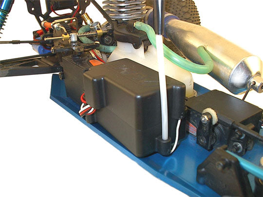 BLACK RECEIVER BOX — World of R/C Parts & Supplies