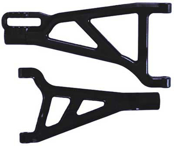 Front A-Arms, Right, Black: Revo