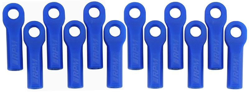 Long Rod Ends (12), Blue: TRA 1/10,Rally