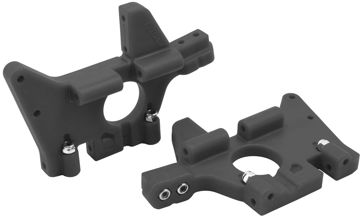 Front Bulkheads for T-Maxx & E-Maxx, Black — World of R/C Parts & Supplies