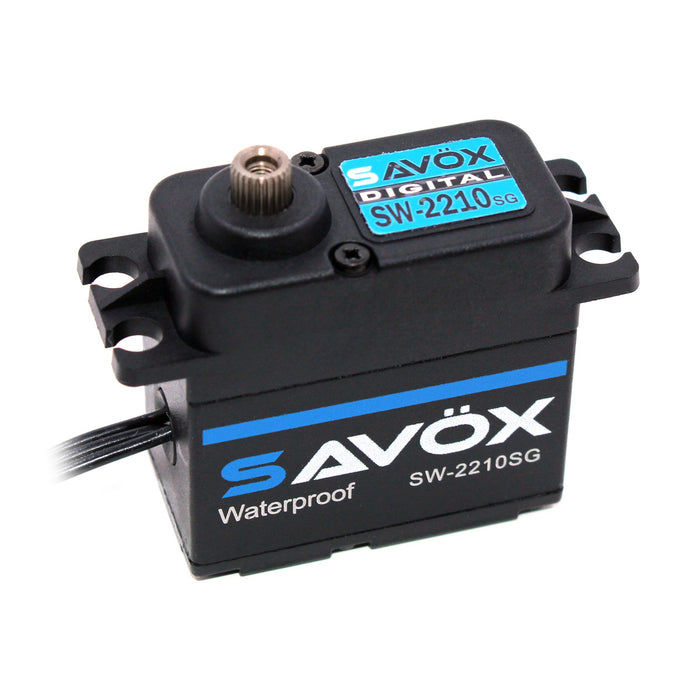 Savox SW-2210SG Brushless Waterproof Premium Digital Servo (High Voltage
