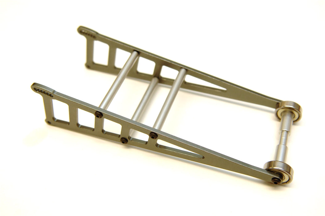 Aluminum Adjustable Wheelie Bar Kit, for Traxxas Slash 2WD LCG / Rustler / Bandit, Gun Metal