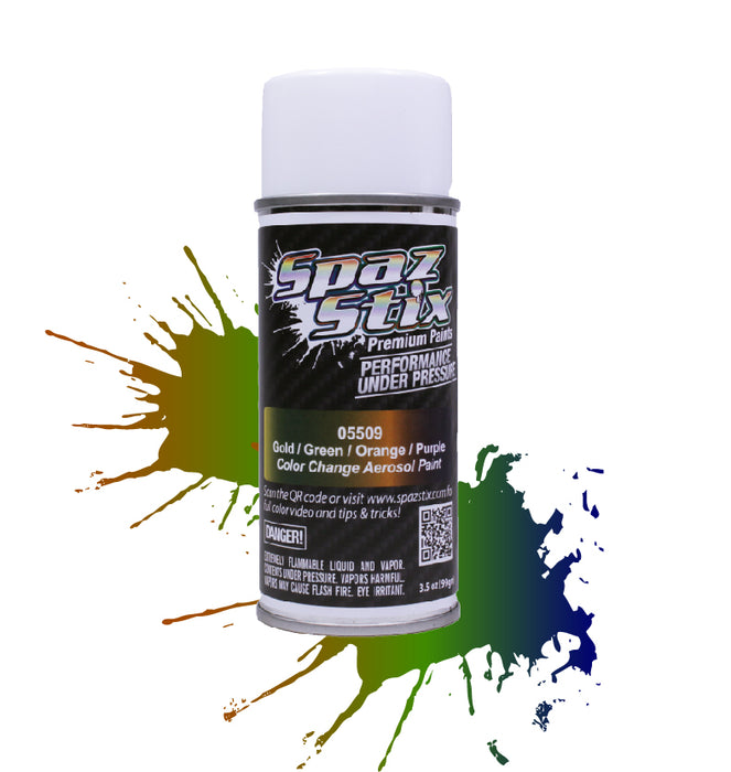 COLOR CHANGE PAINT GO/GR/OR/PU