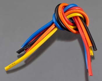 10 AWG WIRE 1' BLK/RED/BLUE