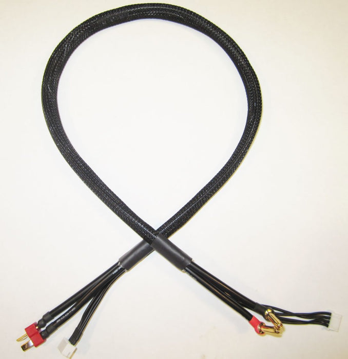 3S Charge Cable w/Deans Plug (2')