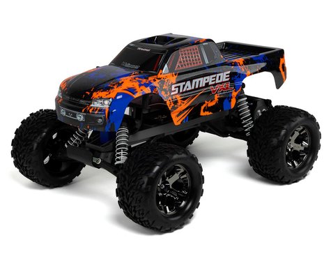 Traxxas TRA36076-4-ORNG Stampede® VXL:  1/10 Scale Monster Truck with TQi