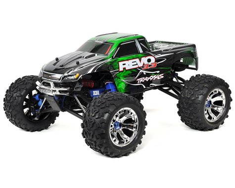 Traxxas TRA53097-3-GRN Revo® 3.3:  1/10 Scale 4WD Nitro-Powered Monster T