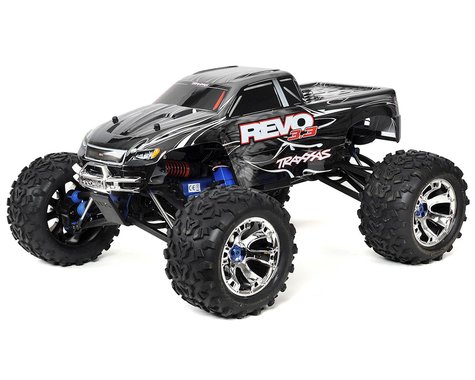 Traxxas TRA53097-3-SLVR Revo® 3.3:  1/10 Scale 4WD Nitro-Powered Monster T