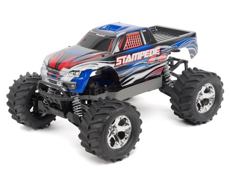 Traxxas TRA67054-1-BLUE Stampede® 4X4: 1/10-scale 4WD Monster Truck