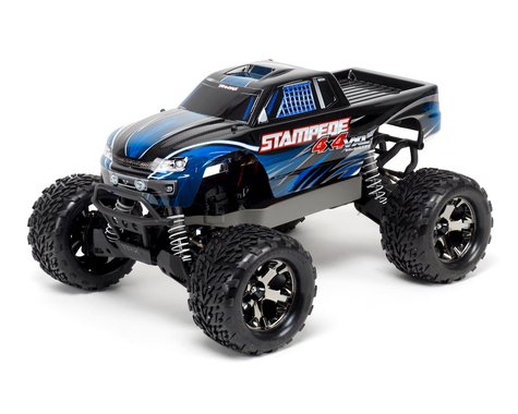 Traxxas TRA67086-4-BLUE Stampede® 4X4 VXL: 1/10 Scale Monster Truck with T