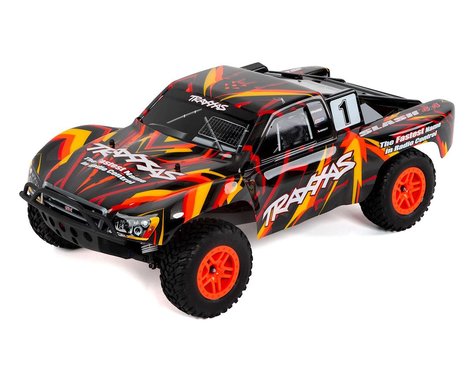 Traxxas TRA68054-1-ORNG Slash 4X4: 1/10 Scale 4WD Electric Short Course Tr