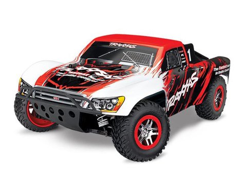 Traxxas TRA68086-4-RED Slash 4X4 VXL: 1/10 Scale 4WD Electric Short Cours