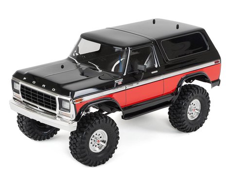 Traxxas TRA82046-4-RED TRX-4® Scale and Trail™ Crawler with 1979 Ford Bro