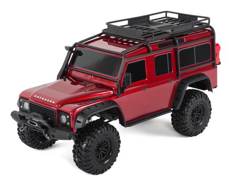 Traxxas TRA82056-4-RED TRX-4® Scale and Trail™ Crawler with Land Rover® D