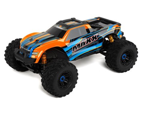 Traxxas TRA89076-4-ORNG Maxx®: 1/10 Scale 4WD Brushless Electric Monster T