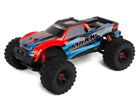 Traxxas TRA89076-4-REDX Maxx®: 1/10 Scale 4WD Brushless Electric Monster T